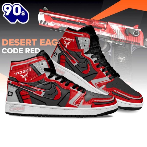 Code Red Counter-Strike Skins Shoes Custom For Fans