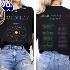 Coldplay Music of the Spheres Tour Unisex T-Shirt Tonight in 2025 For Fans