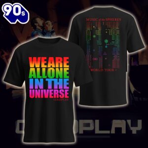 Coldplay Music of the Spheres Tour Unisex T-Shirt For Fans
