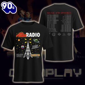 Coldplay Music of the Spheres Tour Unisex For Fans