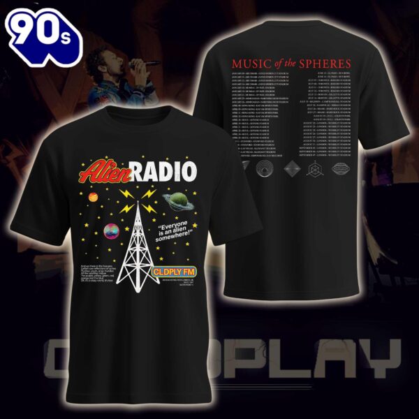 Coldplay Music of the Spheres Tour Unisex For Fans