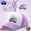 Colorado Avalanche Hockey Fights Cancer Limited Edition 2026 Cap.jfif, Trendy Baseball Cap