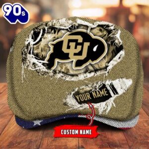 Colorado Buffaloes Jeff Cap Custom Your Name