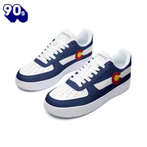Colorado Flag Flag Air Force Shoes Custom Country