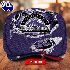 Colorado Rockies Jeff Cap Custom Your Name