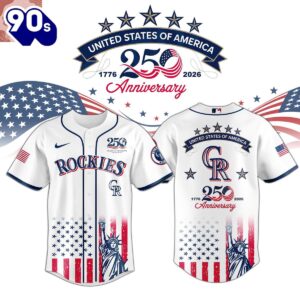 Colorado Rockies USA 250th Anniversary&hellip;