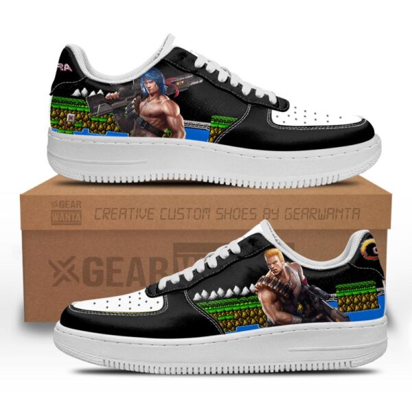 Contra Air Sneakers Custom Video Game Shoes