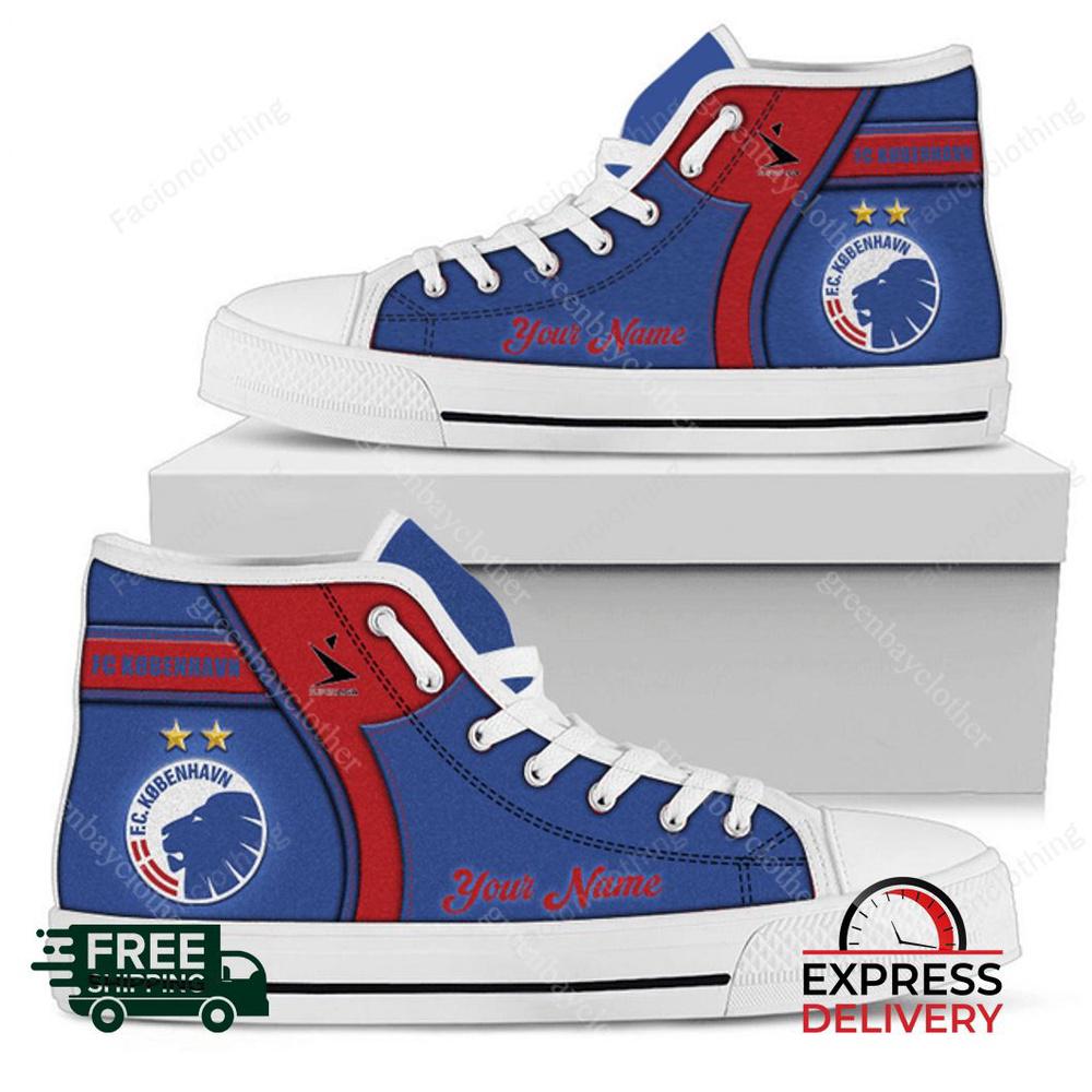 Copenhagen Personalized High Top Canvas Shoes Copenhagen Personalized High Top Canvas Shoes