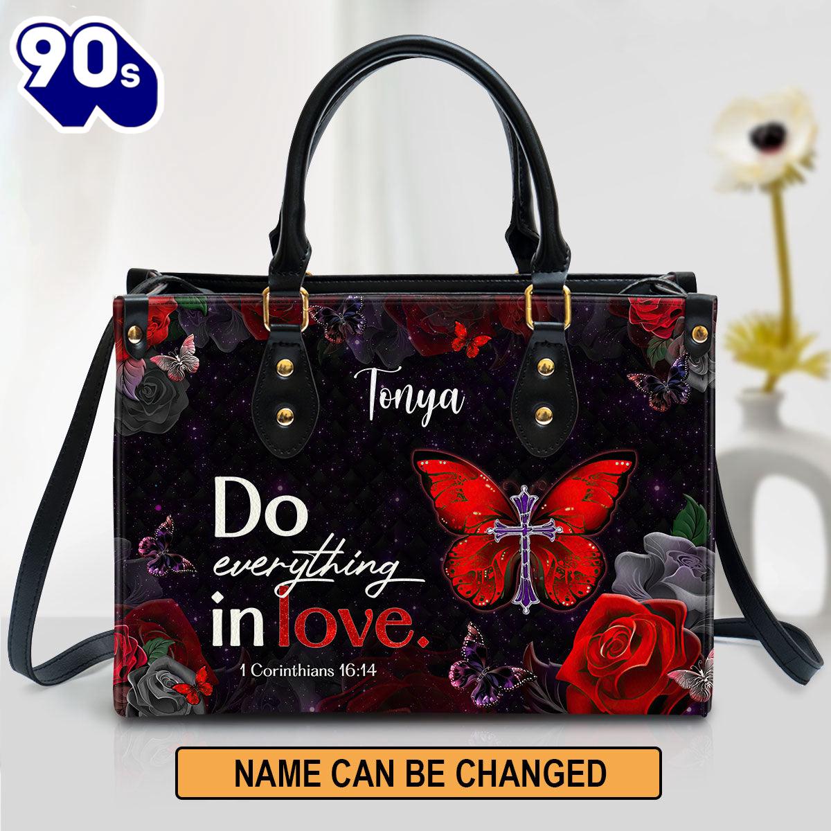 Corinthians 1614 Do Everything in Love Inspirational Gifts With Bible Verse , Christian Bags Gift For Women Christmas Corinthians 1614 Do Everything in Love Inspirational Gifts With Bible Verse , Christian Bags Gift For Women Christmas