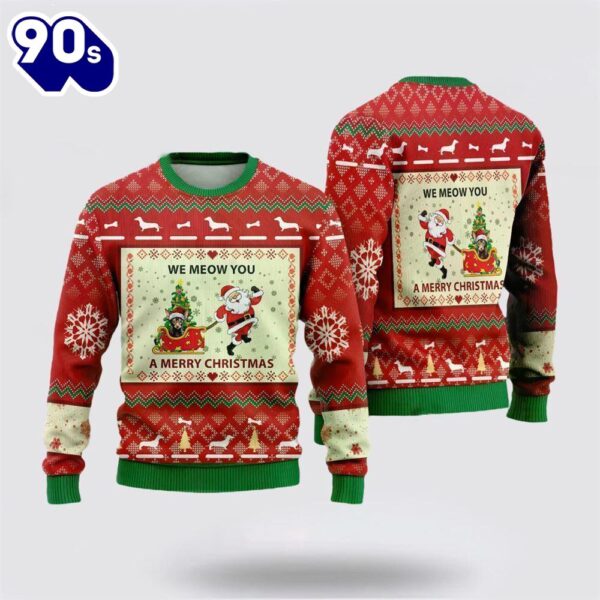 Merry Christmas  Cornish Rexs Ugly Christmas Sweater For Men And Women
