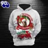 Cow The Farmer’s Kind Of Christmas Hoodie All Over Print  , Pet Christmas 3d Shirt