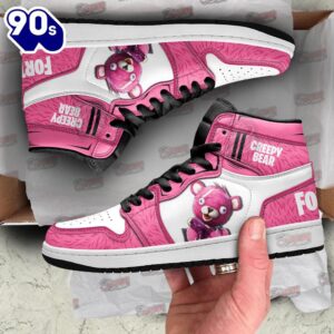 Creepy Bear Skin Game Character Shoes Custom For Fans