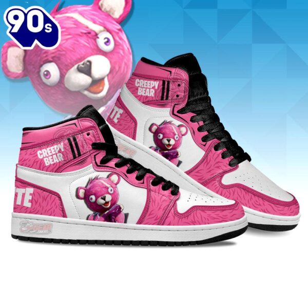 Creepy Bear Skin Game Character Shoes Custom For Fans