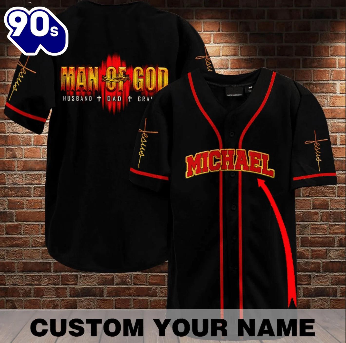 Cross Baseball Jersey - Man Of God Custom Printed 3D Baseball Jersey Shirt For Men Women - Gift For Christians Gift Christmas Cross Baseball Jersey - Man Of God Custom Printed 3D Baseball Jersey Shirt For Men Women - Gift For Christians Gift Christmas