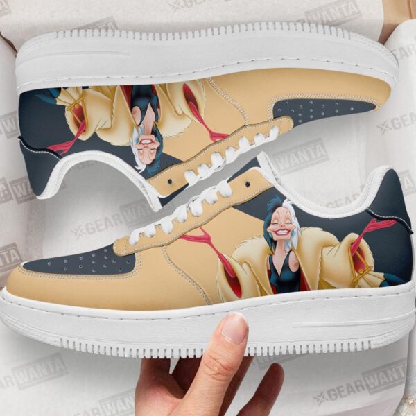 Cruella De Vil 101 Dalmatians Custom Air Sneakers
