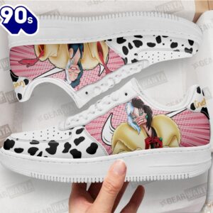 Cruella de Vil Air Sneakers Custom Shoes