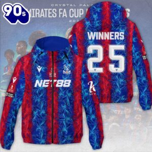 Crystal Palace FC 3D Windbreaker…