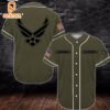 Custom Baseball Shirt United States Air Force DH15 All Over Printed 4th Of July
