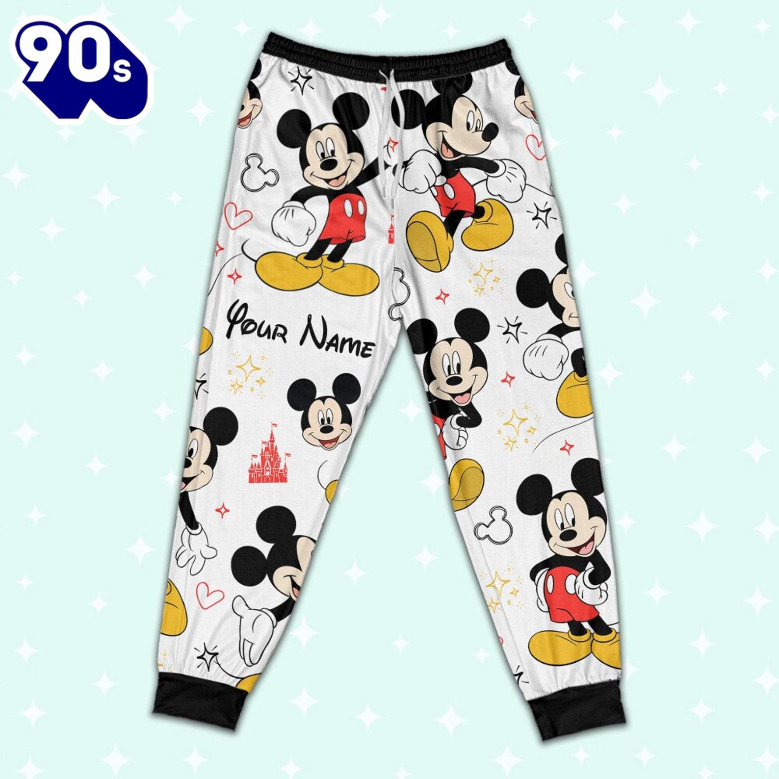 Custom Disney Friends Mickey Colorful Pajamas Set - Movie Cartoon Holiday Pajamas Custom Disney Friends Mickey Colorful Pajamas Set - Movie Cartoon Holiday Pajamas