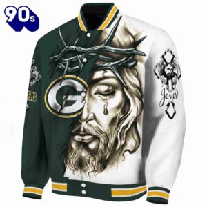 Custom Green Bay Packers Jesus…