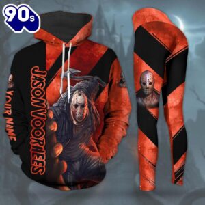 Custom Jason Voorhees Hoodie, Jason Voorhees Legging, Jason Voorhees Shirt