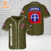 Custom Name 82nd Airborne Division Baseball Jersey 4th Of July