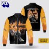 Custom Name A Child Of God A Man Of Faith A Warrior Of Christ Bomber Jacket For Men Women