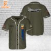 Custom Name Arizona Air National Guard 162nd Wing F-16 Fighting Falcon Baseball Jersey 4th Of July