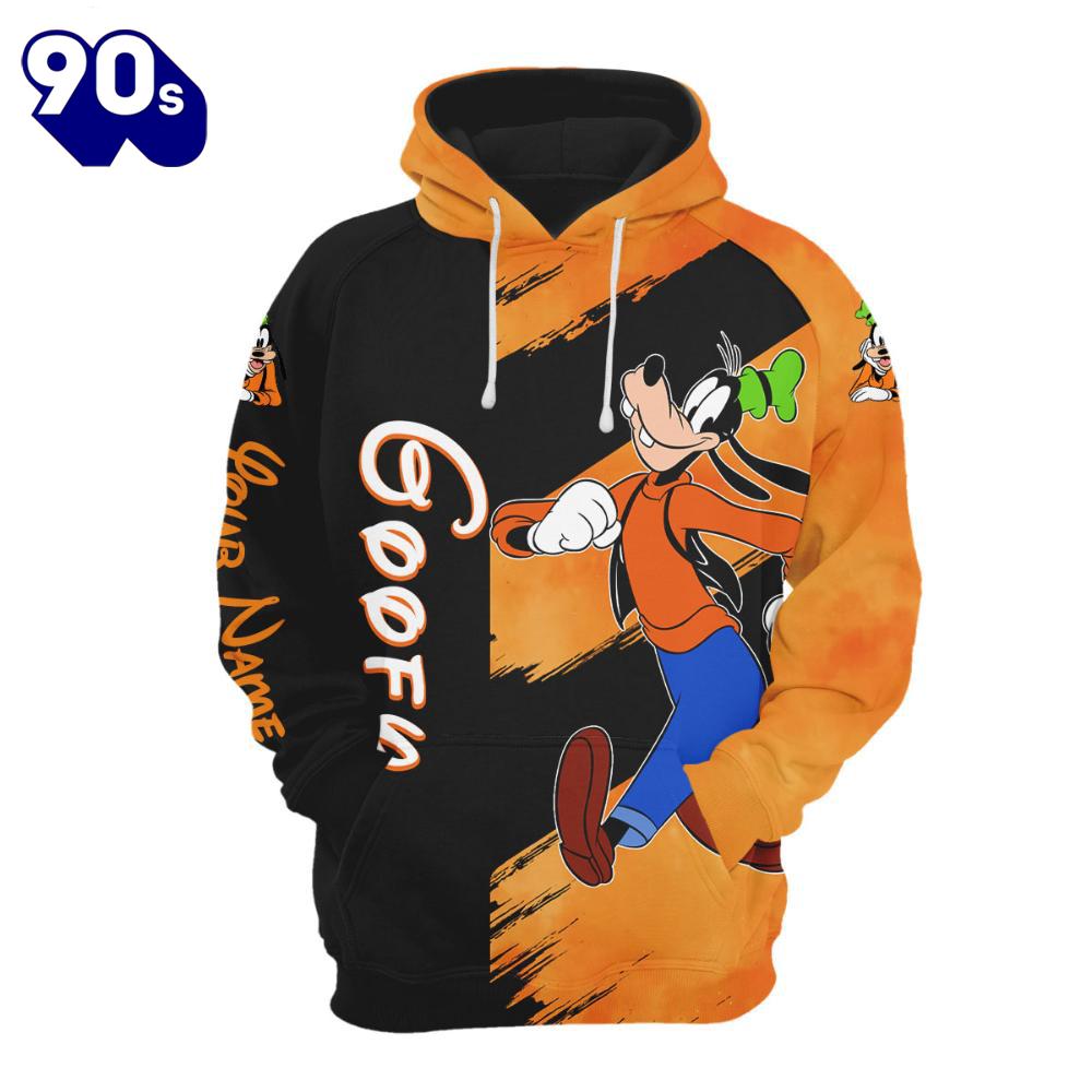 Custom Name Goofy Pattern Hoodie And Leggings Set Custom Name Goofy Pattern Hoodie And Leggings Set