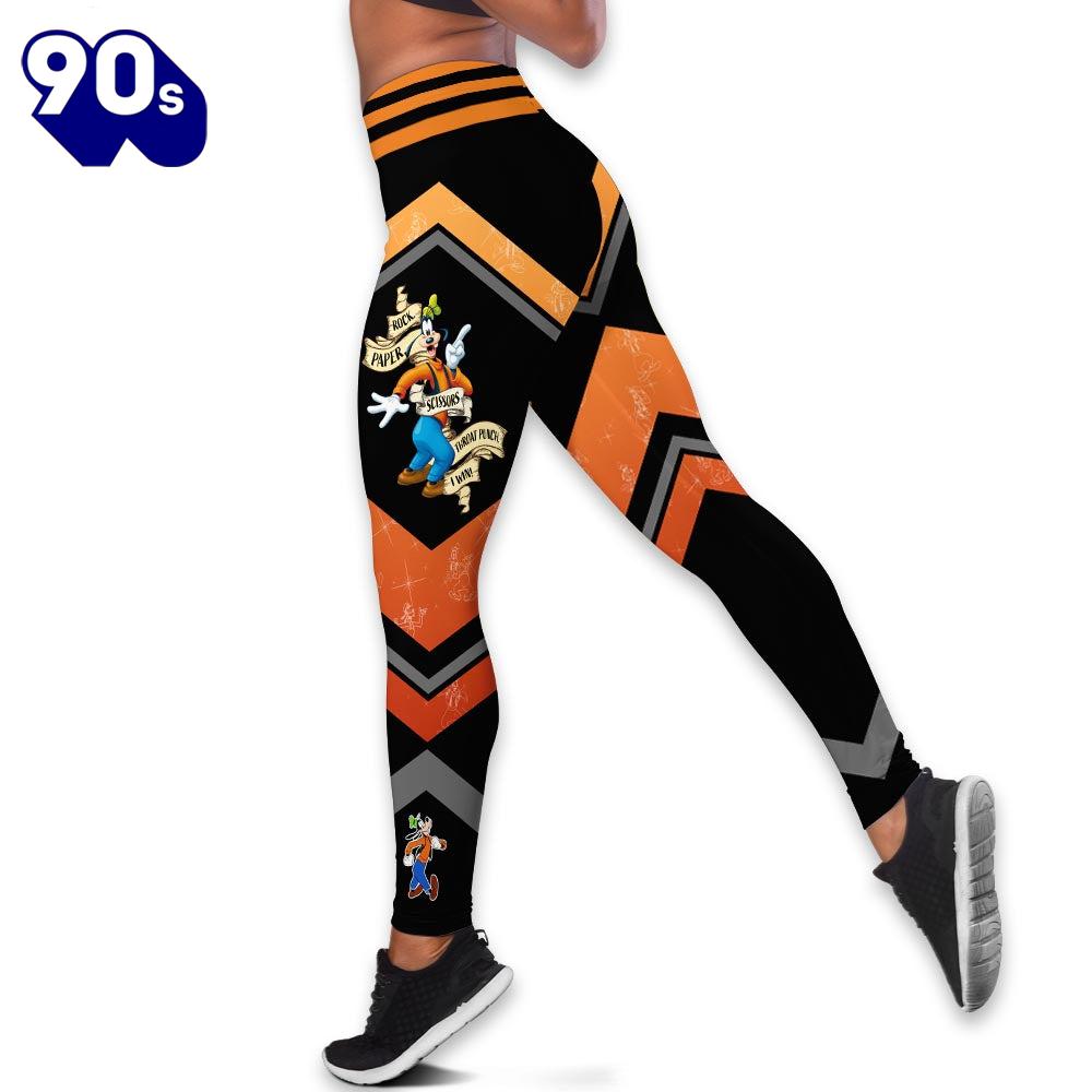Custom Name Goofy Rock Paper Hoodie And Leggings Set Custom Name Goofy Rock Paper Hoodie And Leggings Set