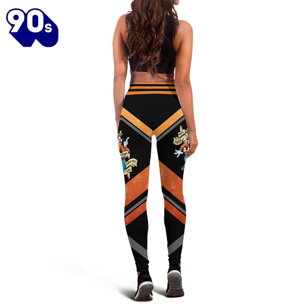Custom Name Goofy Rock Paper Hoodie And Leggings Set Custom Name Goofy Rock Paper Hoodie And Leggings Set