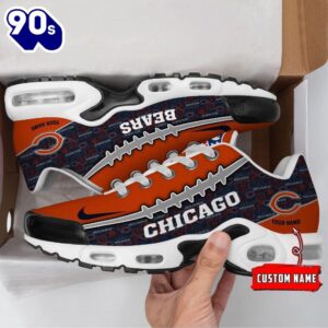 Custom Name NFL Chicago Bears…