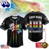 Detroit Lions NFL Pride Month 2026 Custom Baseball Jersey