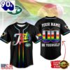 New York Jets NFL Pride Month 2026 Custom Baseball Jersey