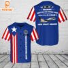 Custom Name Puerto Rico Air National Guard A-7D Corsair II 198th Airlift Squadron Baseball Jersey 4th Of July