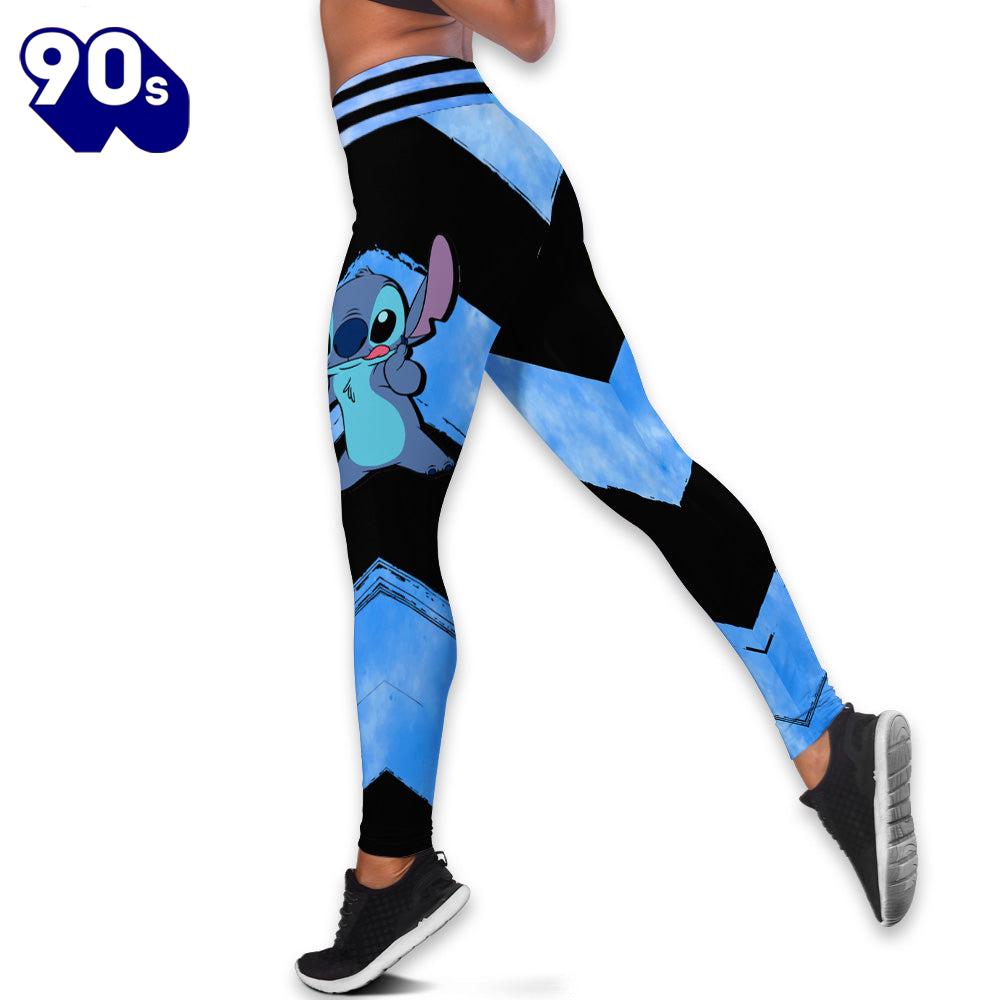 Custom Name Stitch Pattern Themed Hoodie And Leggings Set Custom Name Stitch Pattern Themed Hoodie And Leggings Set