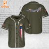 Custom Name Texas Air National Guard 149th Fighter Wing F-16 Fighting Falcon Lone Star Gunfighters Baseball Jersey 4th Of July