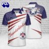 Custom Name US Air Force Thunderbirds, 4th Of July AOP Polo Shirt Gift Summer