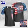 Custom Name US Army 173rd Airborne Brigade – Jumpmaster (Senior Wings), 4th Of July Polo Shirt Gift Summer
