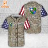 Custom Name US Army 75th Ranger Regiment Baseball Jersey 4th Of July
