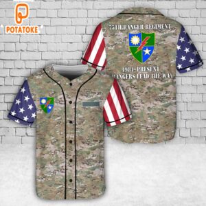 Custom Name US Army 75th&hellip;