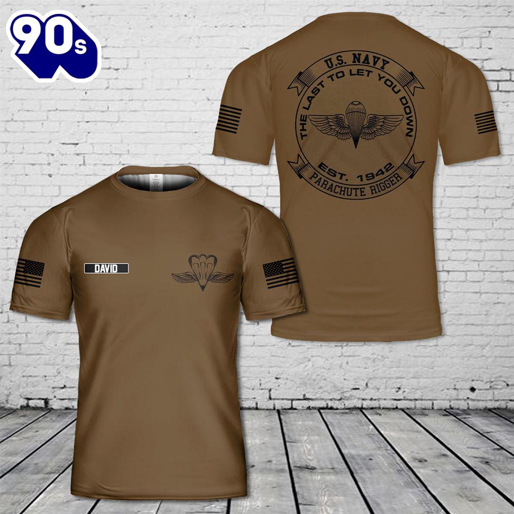 Custom Name US Navy PR 3D T-Shirt Custom Name US Navy PR 3D T-Shirt