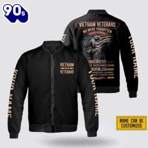 Custom Name Vietnam Veterans Bomber Jacket – Custom Veteran Bomber Jacket