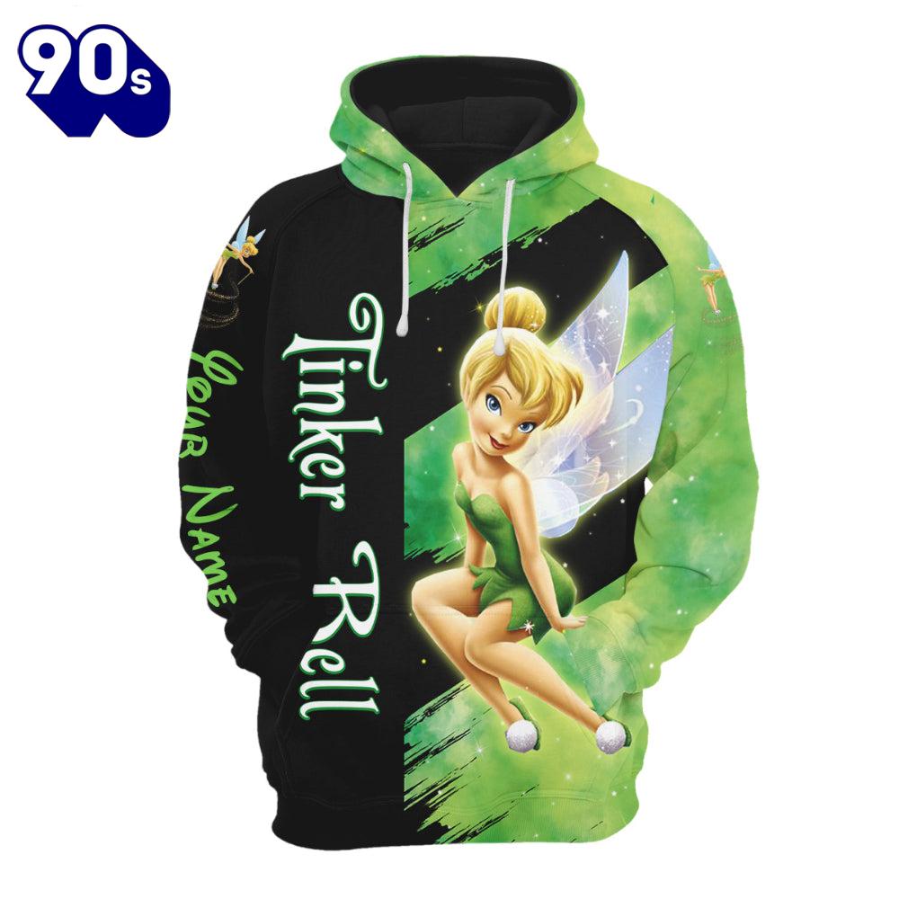 Custom Tinker Bell Hoodie And Leggings Set Custom Tinker Bell Hoodie And Leggings Set