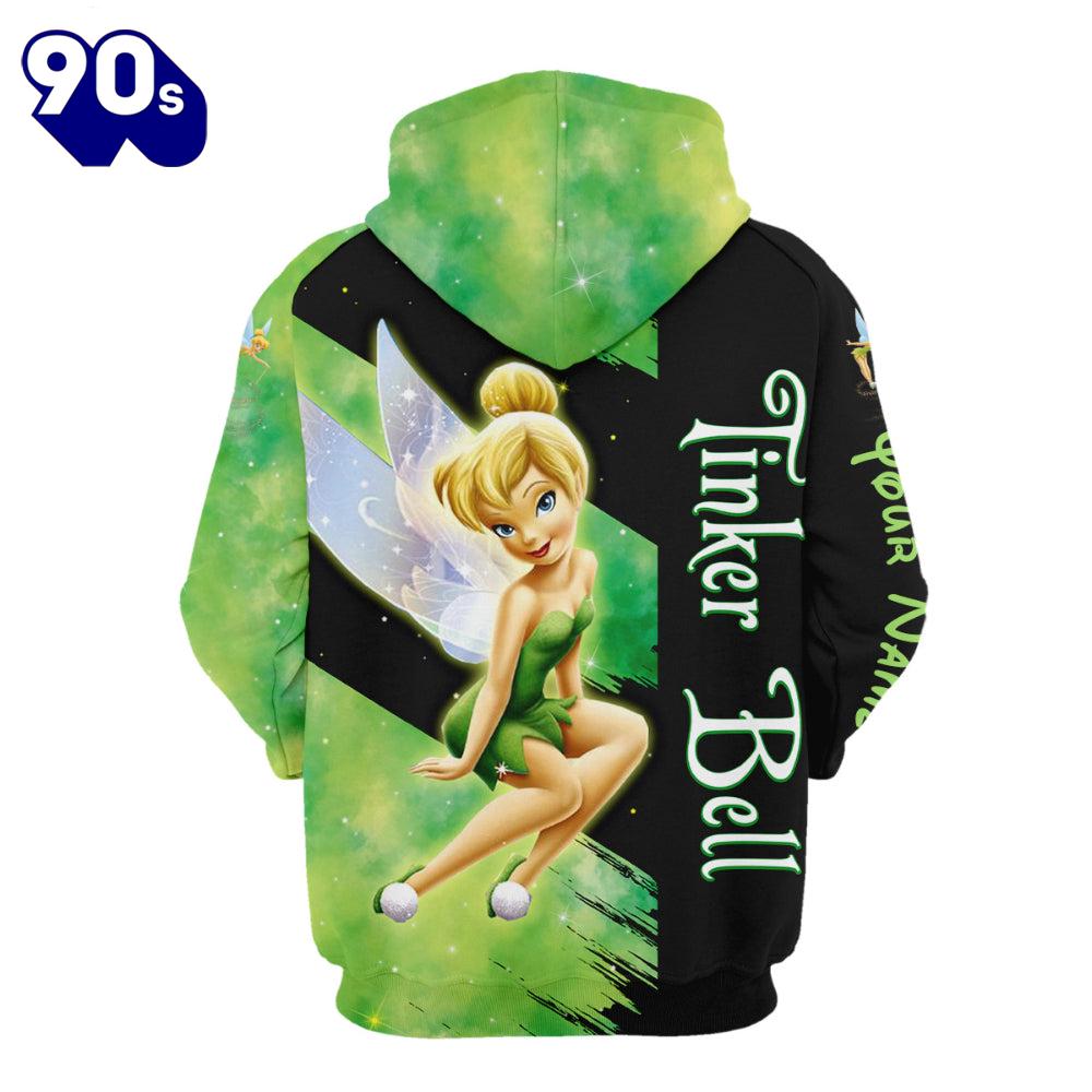 Custom Tinker Bell Hoodie And Leggings Set Custom Tinker Bell Hoodie And Leggings Set