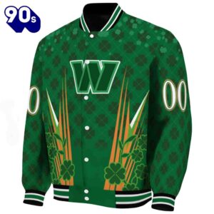 Custom Washington Commanders Shamrock Pattern…