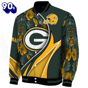 Customized Green Bay Packers Floral…