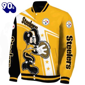 Customized Pittsburgh Steelers Mickey Football…