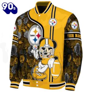 Customized Pittsburgh Steelers Rose Mickey…