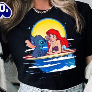 Cute Disney Stitch and Ariel…